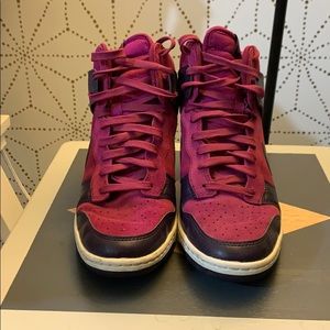Nike Shoes | Dunk Sky Hi hightop wedge sneakers